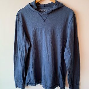 Eddie Bauer Blue Pullover Hoodie